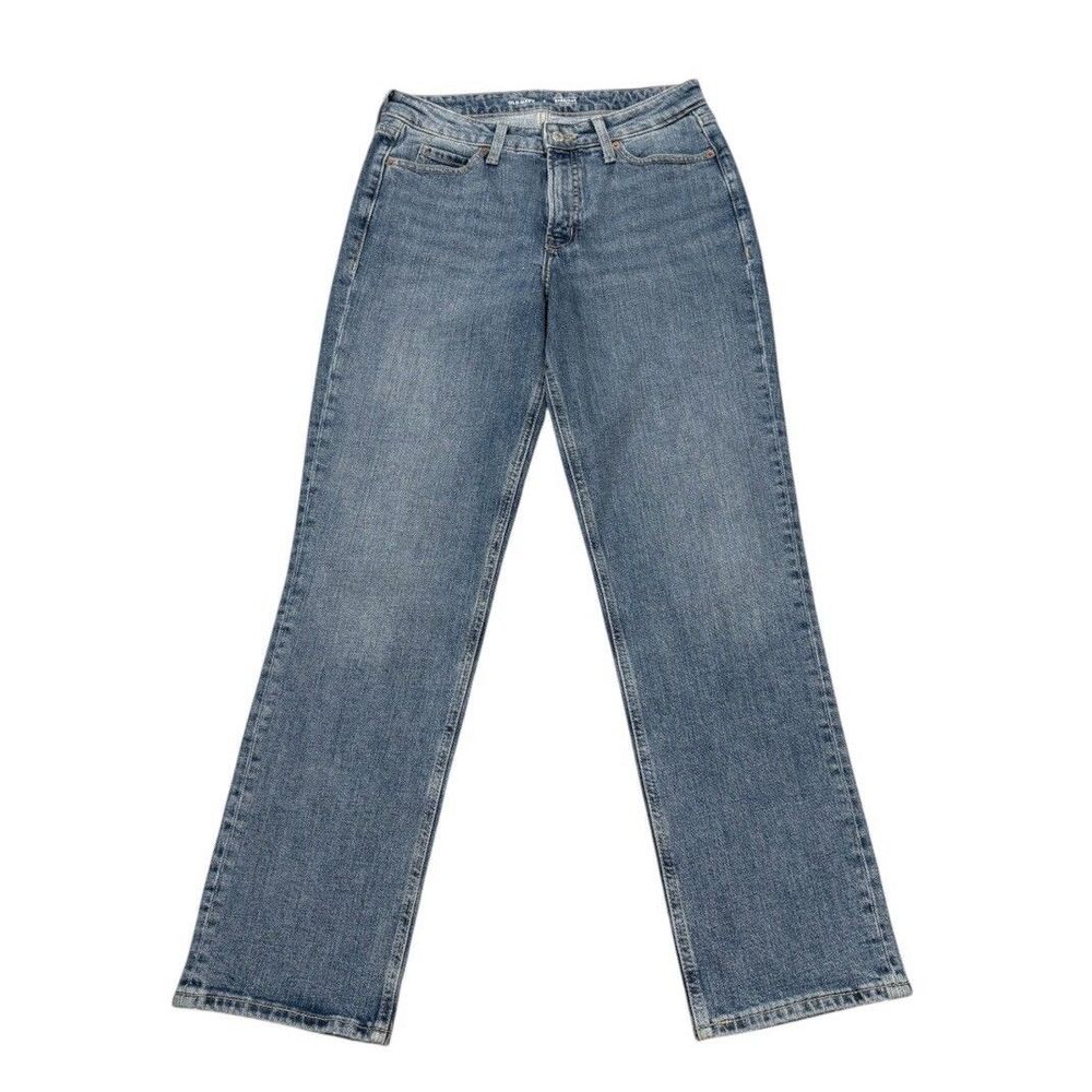 Old Navy Extra High Rise Straight Jean Secret Smooth Pockets Size 6